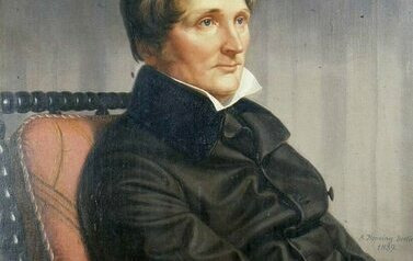 Edward Raczyński (fragment obrazu Adolfa Henninga)