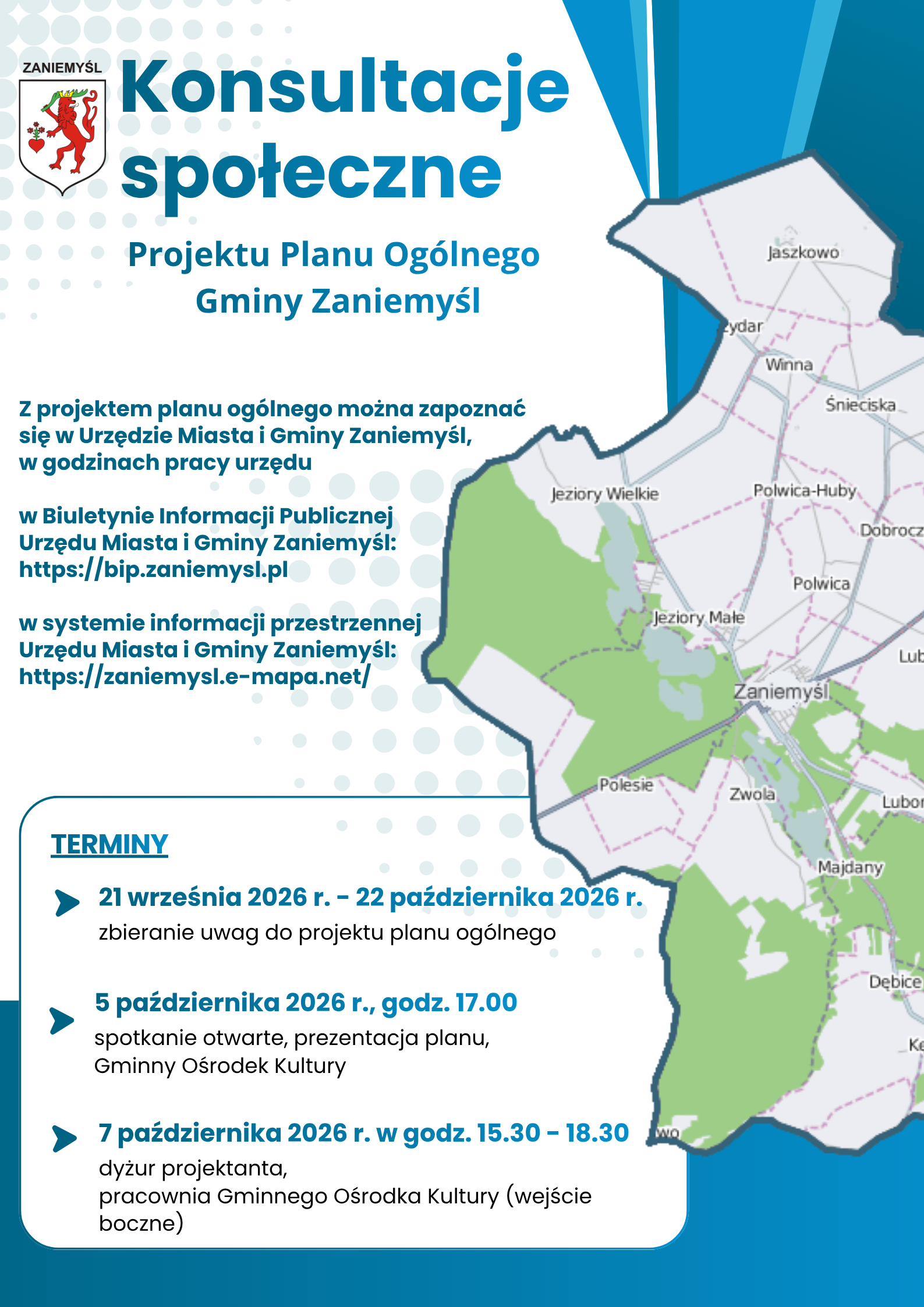 plakat informacyjny