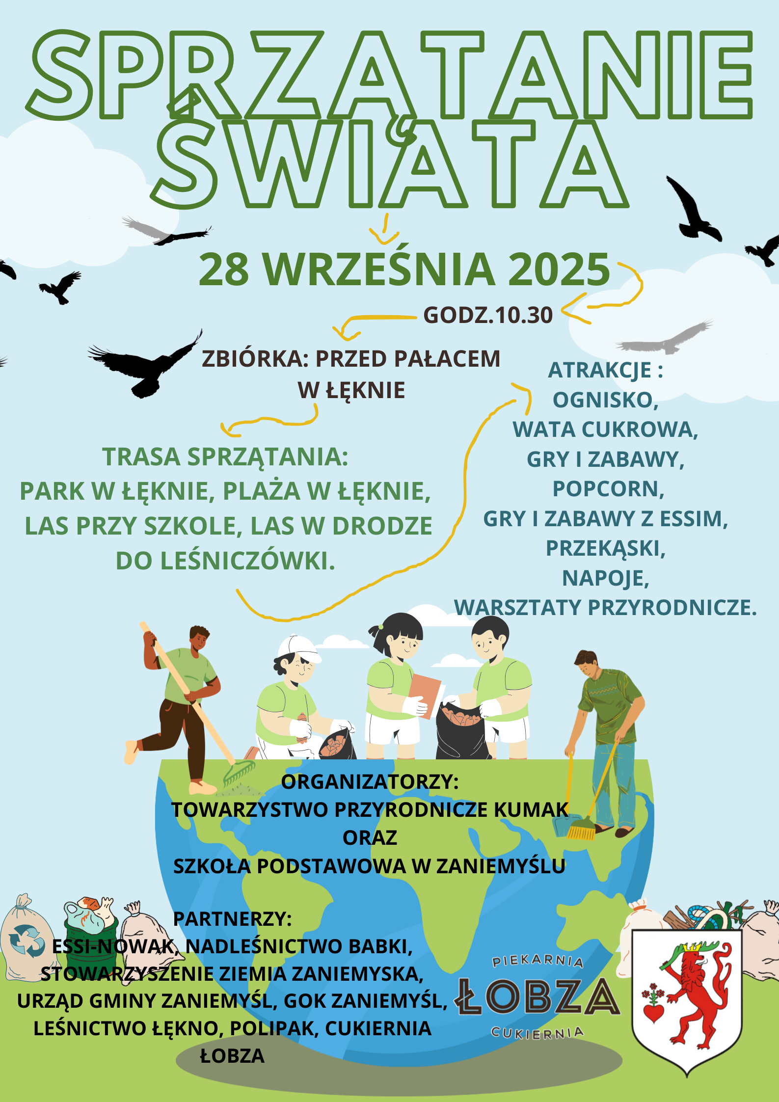 plakat informacyjny o&nbsp;akcji