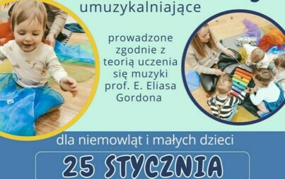 Zdjęcie do Zajęcia umuzykalniające