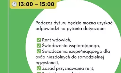 plakat informacyjny