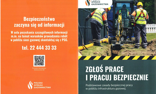 Zdjęcie do Kampania informacyjno-prewencyjna Bezpieczne Gazociągi